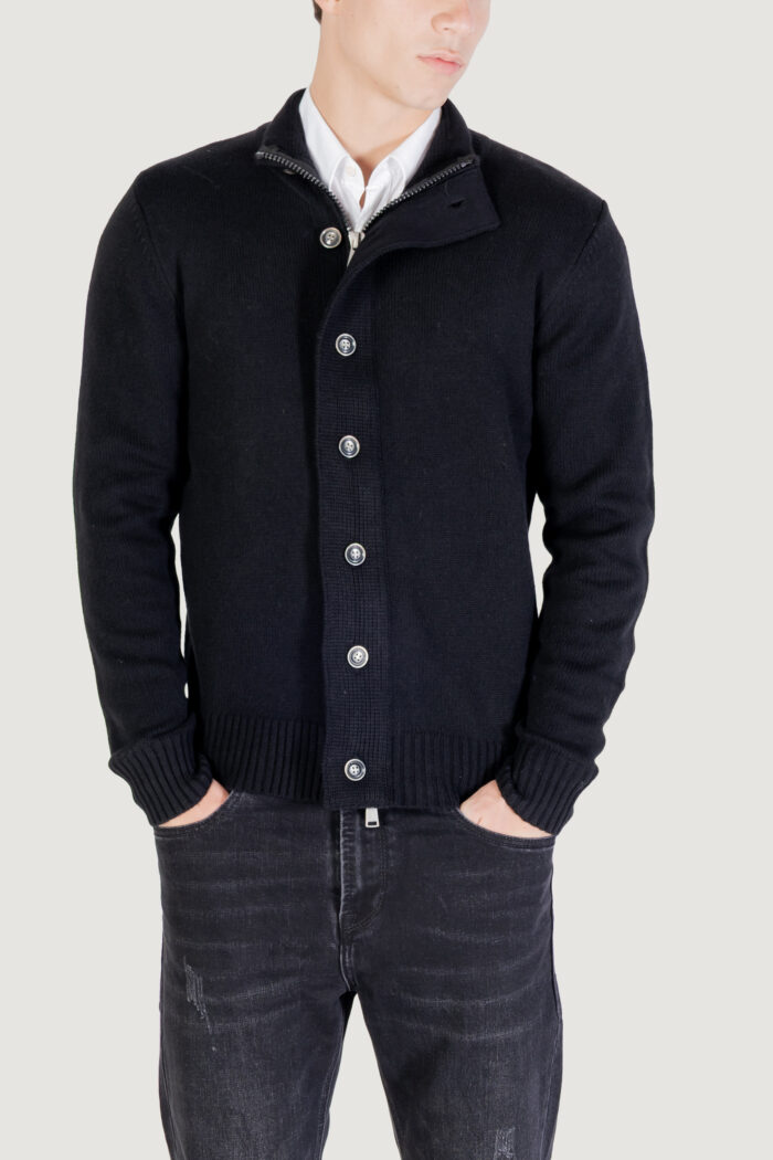 Maglione Gianni Lupo maglieria casual Nero