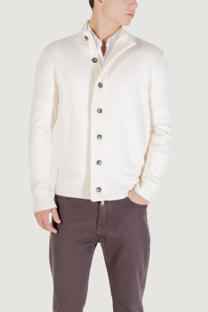 Maglione Gianni Lupo maglieria casual Panna