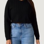 Maglione Guess ls cn logo button reona swtr Nero - Foto 1