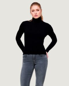 Dolcevita Only onlkarol l/s rollneck knt noos Nero - Foto 1