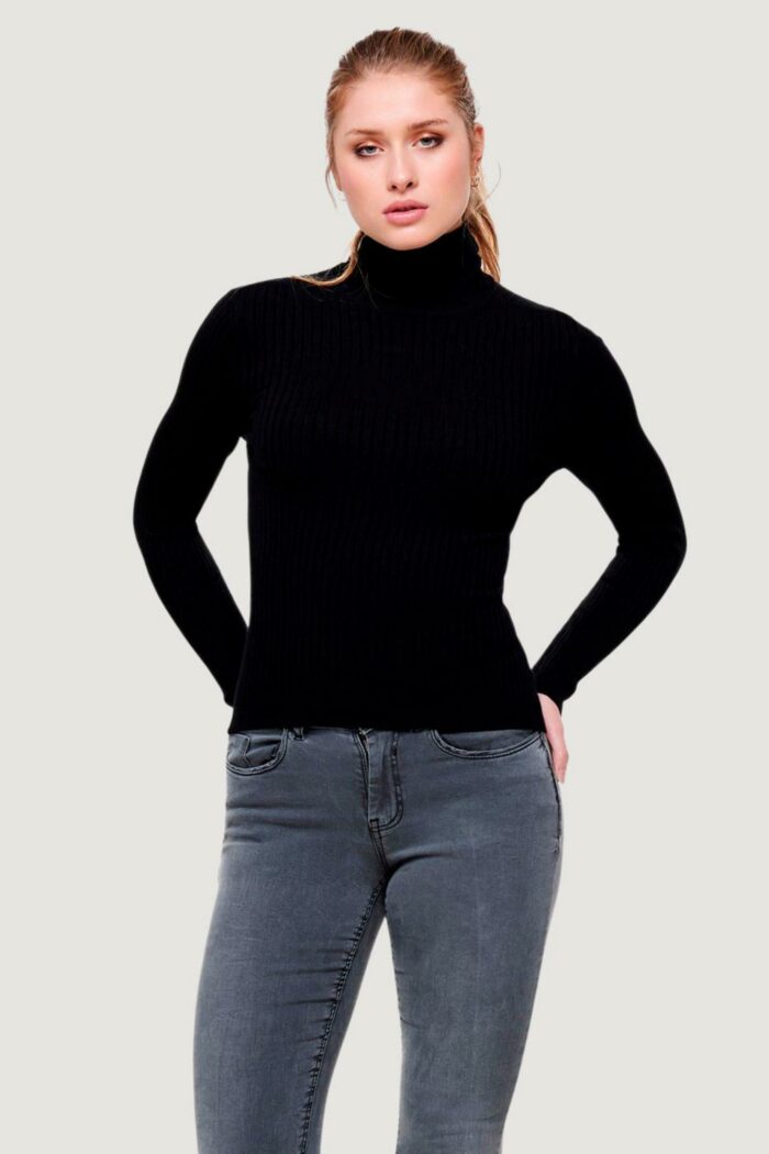 Dolcevita Only  onlkarol l/s rollneck knt noos  Nero