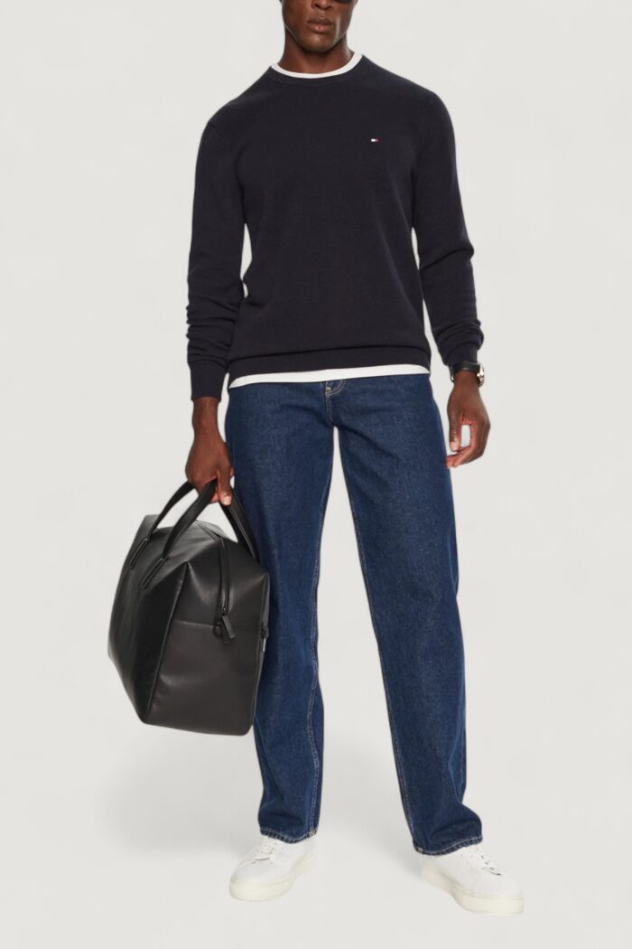 Maglione Tommy Hilfiger essential structure Blu