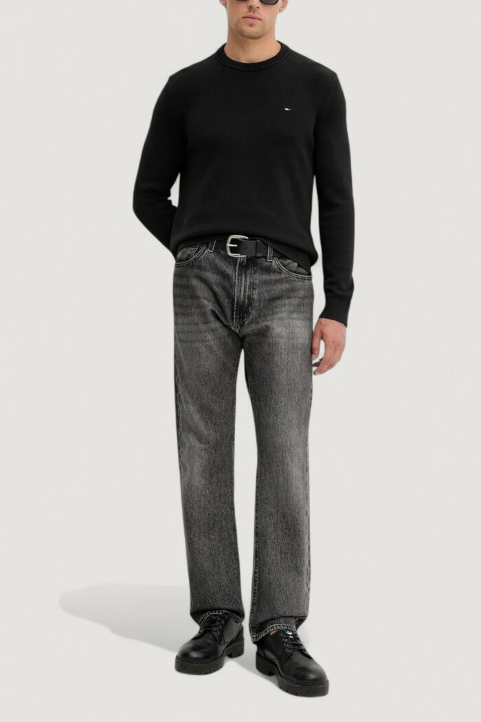 Maglione Tommy Hilfiger Jeans tjm slim ess sweater Nero