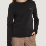Maglione Tommy Hilfiger co jersey stitch ls Nero - Foto 1