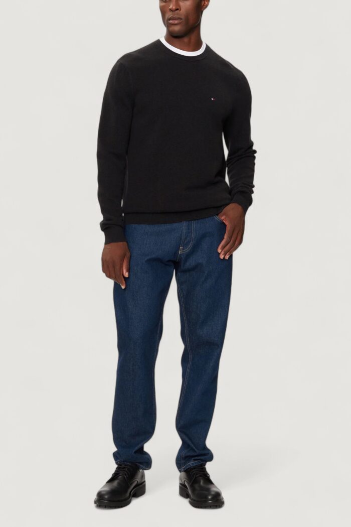 Maglione Tommy Hilfiger essential structure Nero