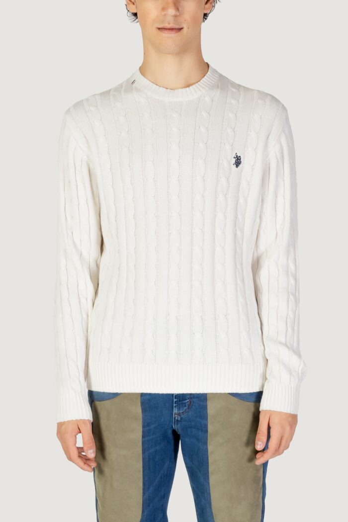 Maglione U.S. Polo Assn.  Bianco