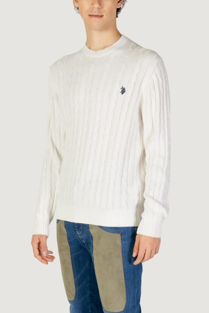 Maglione U.S. Polo Assn.  Bianco