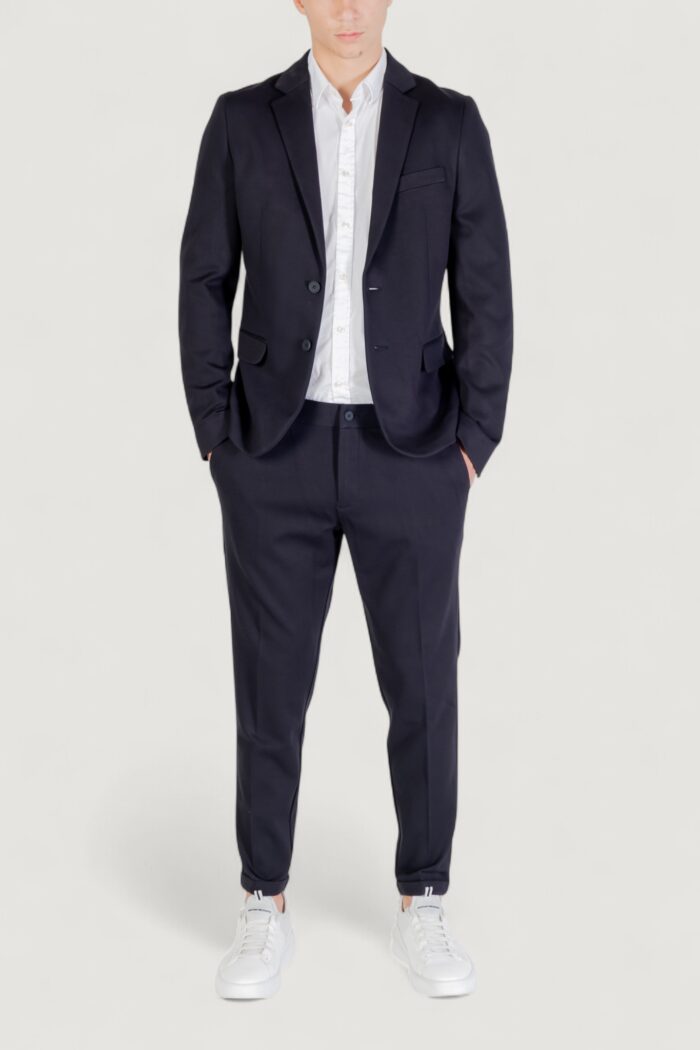 Pantaloni da completo Antony Morato ashe super skinny fit in twill Blu