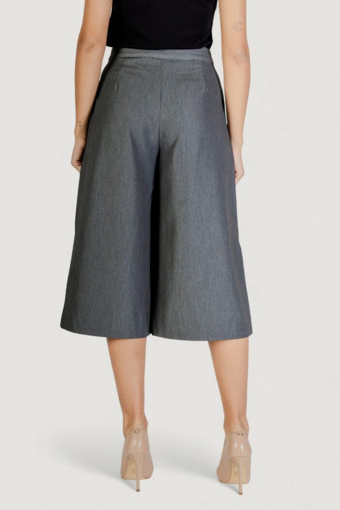 Pantaloni cropped ICHI ihfilano culotte Grigio