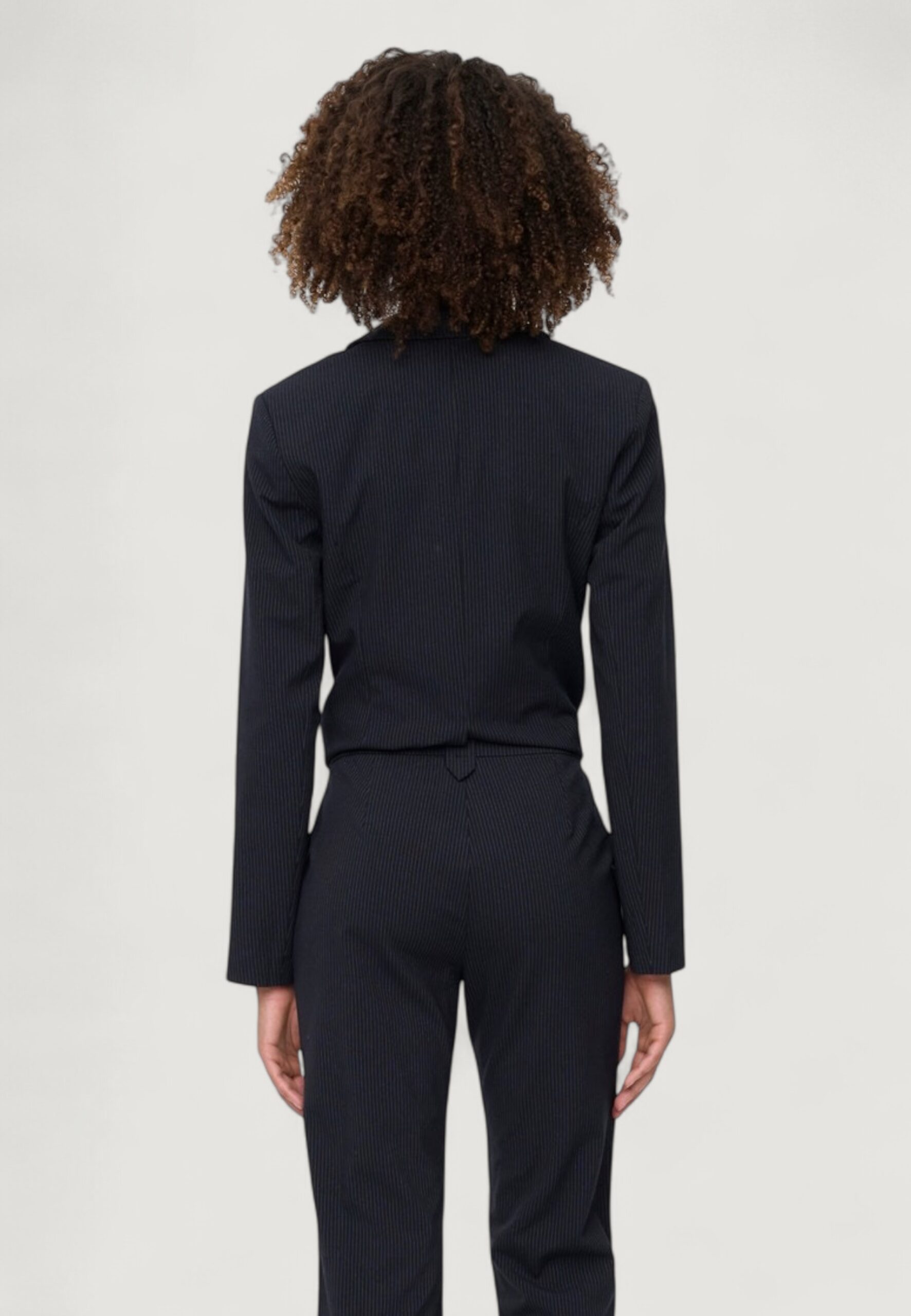 Pantaloni da completo Only onlnelia hw pins flared pant cc tlr Blu - Foto 3