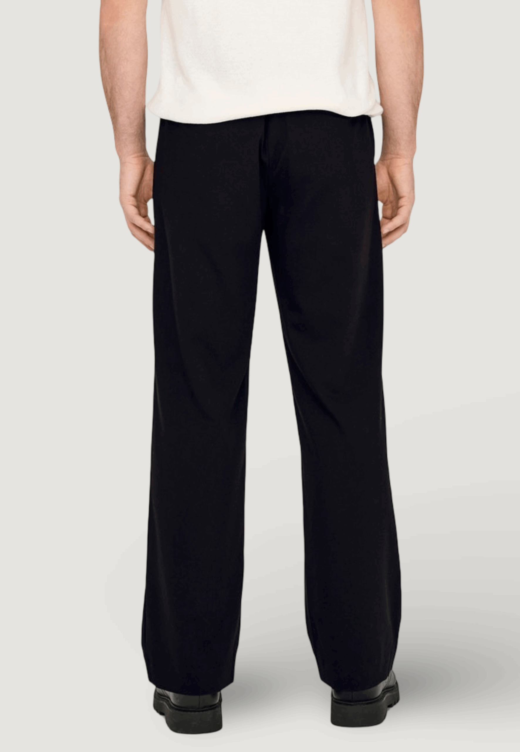 Pantaloni Only & Sons onsbob-le loose 0071. pant noos Nero - Foto 2