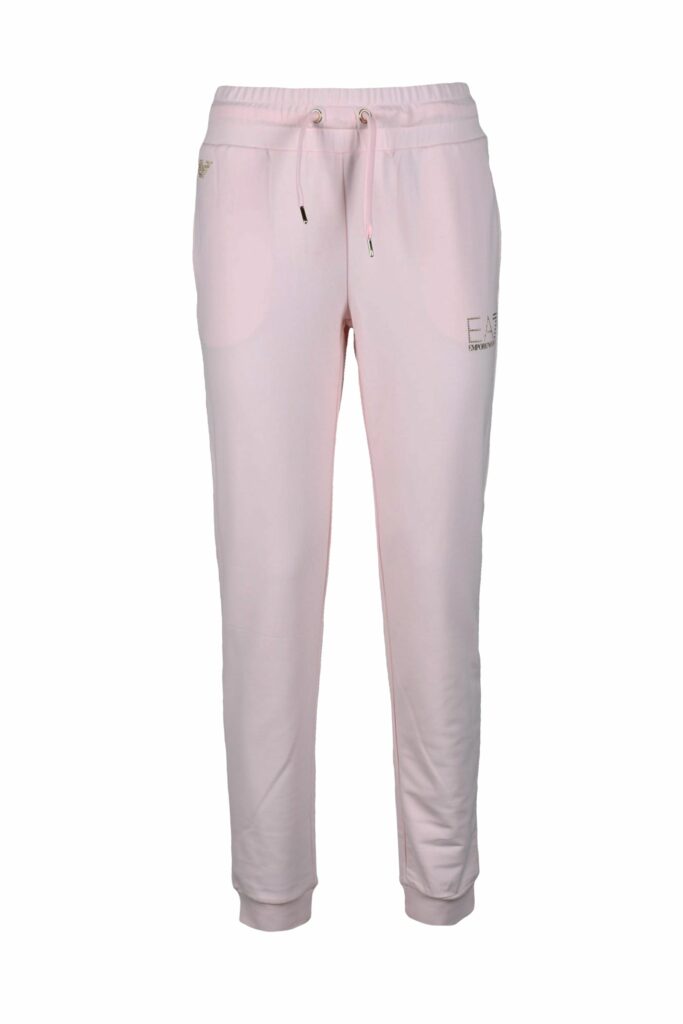 Pantaloni regular EA7  Rosa