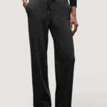 Pantaloni regular Street One straight leg w. tape at sides Nero - Foto 1