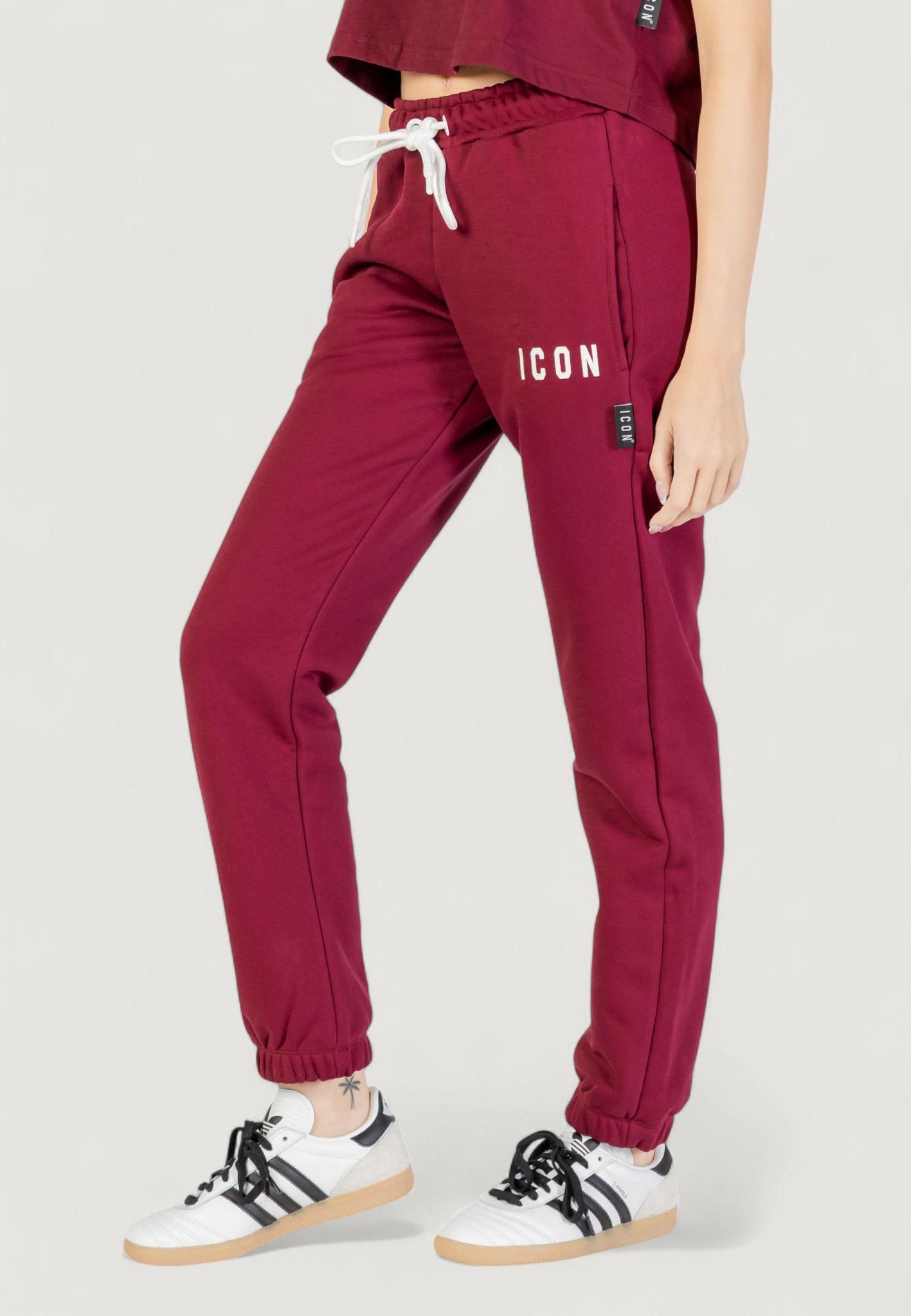 Pantaloni sportivi Icon Bordeaux - Foto 5