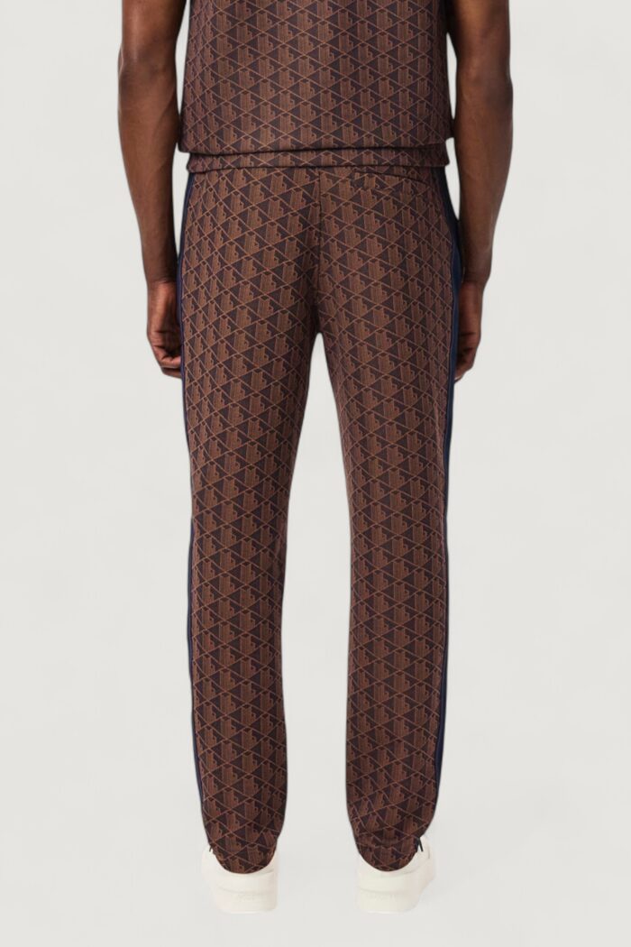 Pantaloni sportivi LACOSTE  VIOLA/MARRONE