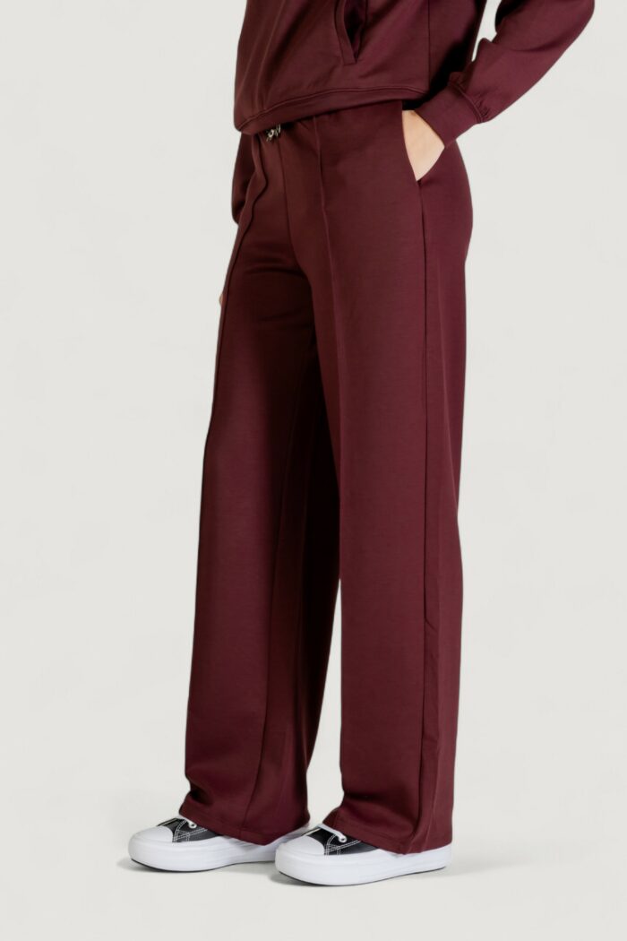 Pantaloni sportivi Only onlalina life leo string pant swt Bordeaux