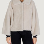 Pelliccia ecologica Choral Beige chiaro - Foto 1