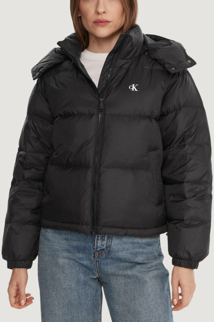 Piumino Calvin Klein Jeans essential midweight Nero