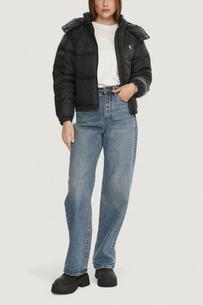 Piumino Calvin Klein Jeans essential midweight Nero