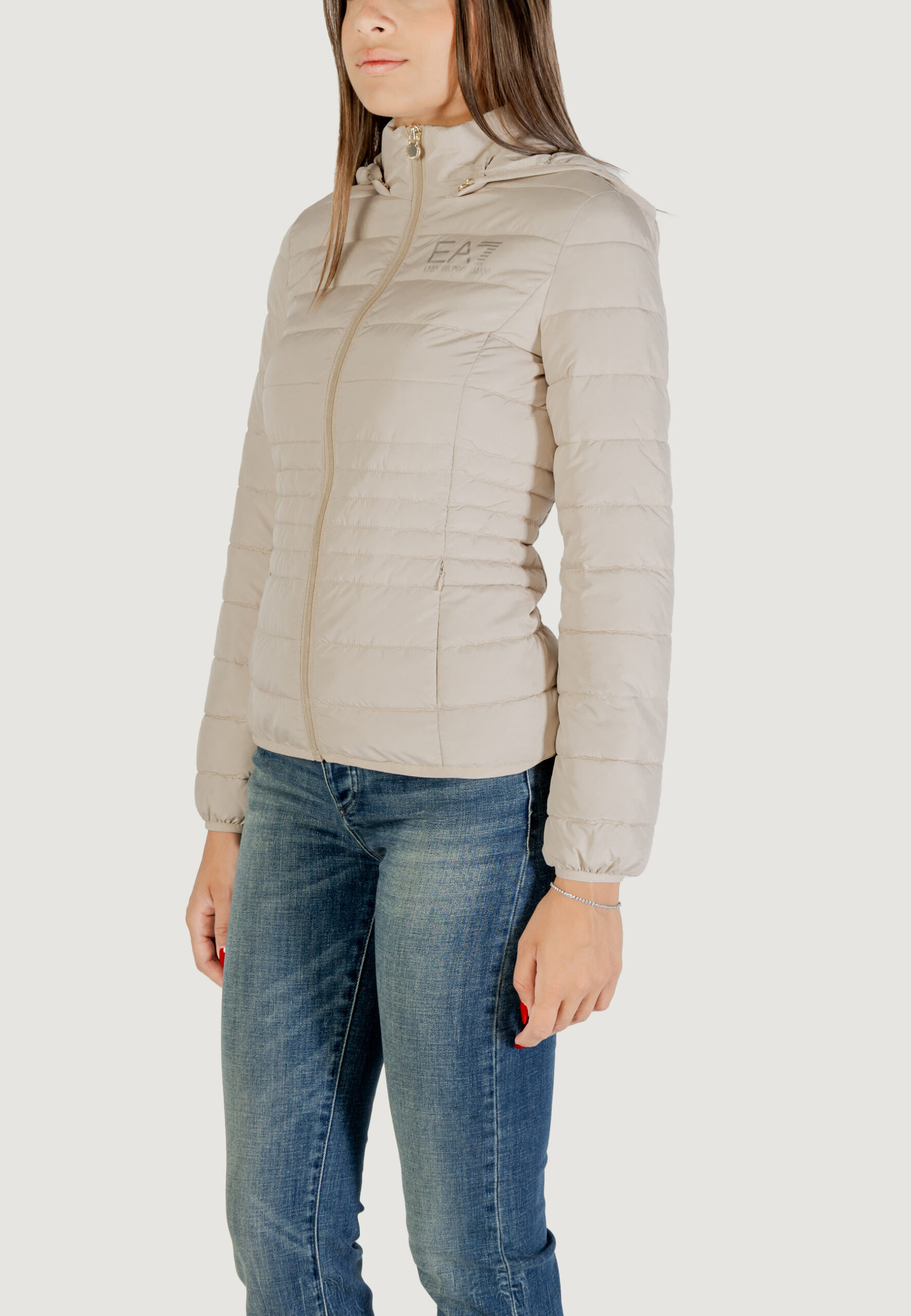 Piumino EA7 Beige chiaro - Foto 4