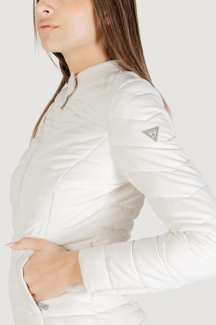 Piumino Guess new vona stretch jacket Avorio