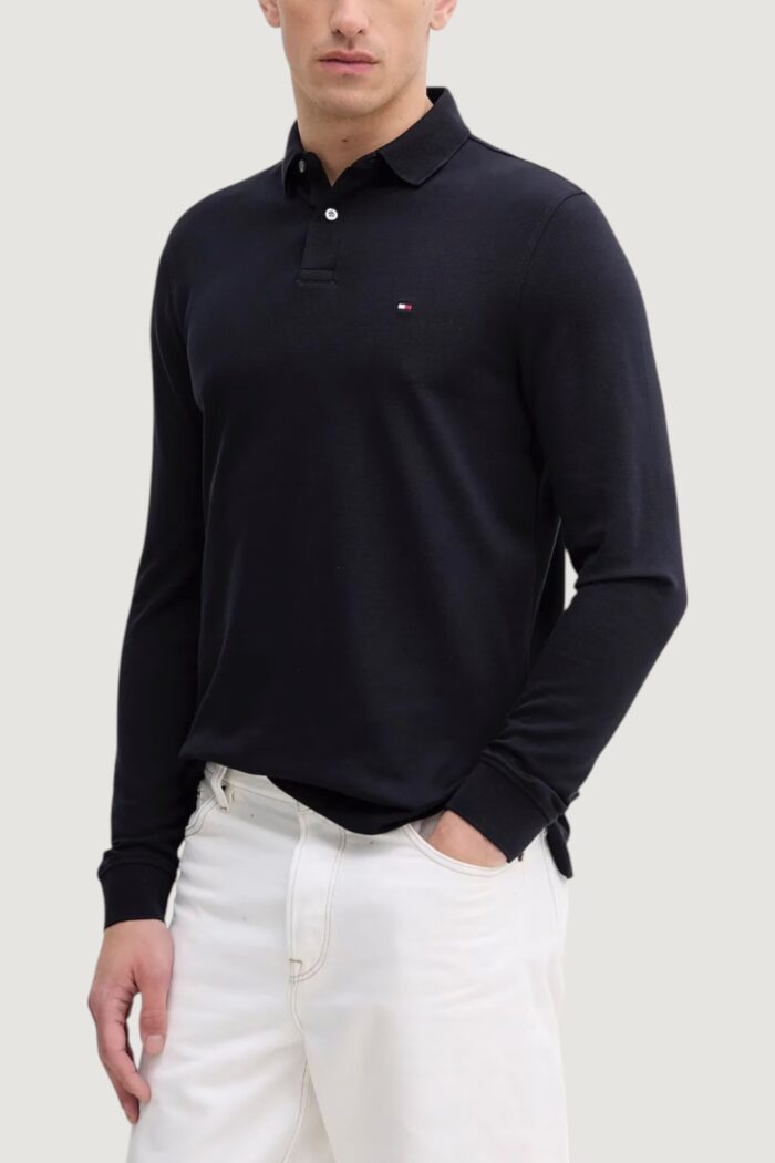 Polo manica lunga Tommy Hilfiger 1985 regular ls polo Blu