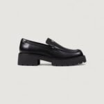 Scarpe basse Calvin Klein Jeans combat loafer - imballo originale danneggiato - prodotto integro Nero - Foto 1