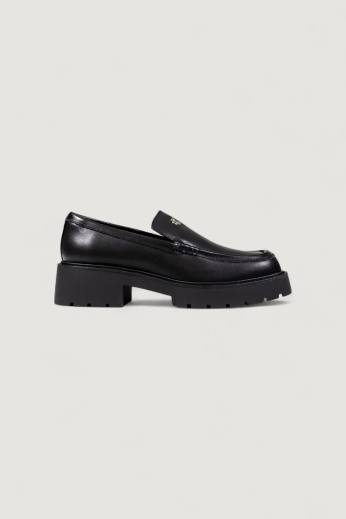 Scarpe basse Calvin Klein Jeans combat loafer – imballo originale danneggiato – prodotto integro Nero