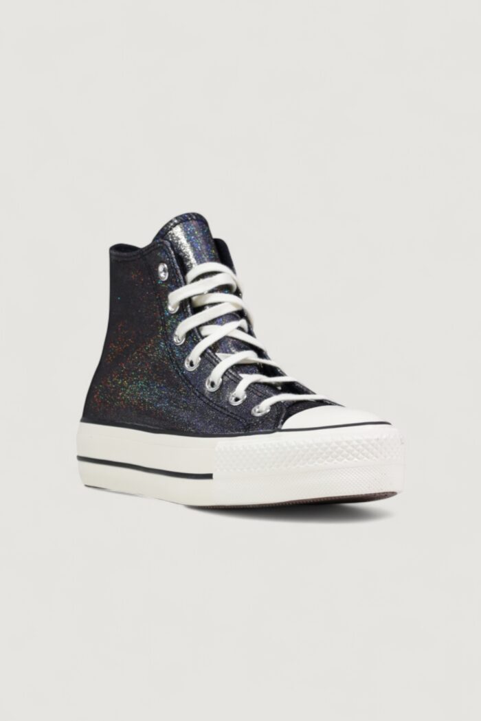 Sneakers Converse chuck taylor all star lift platform sparkle Nero
