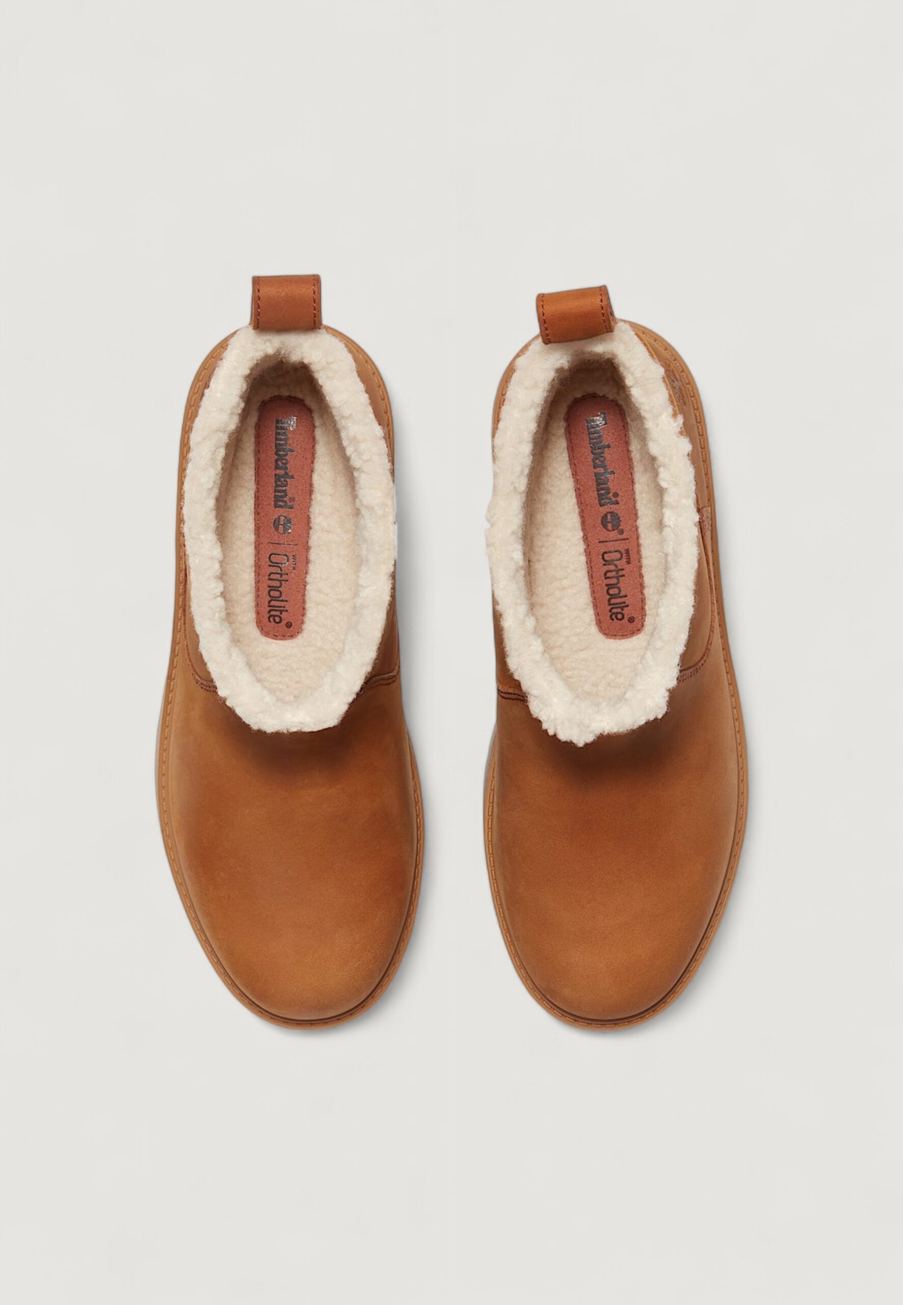 Stivali TIMBERLAND stst mid warm lined boot rust, wide Marrone - Foto 4