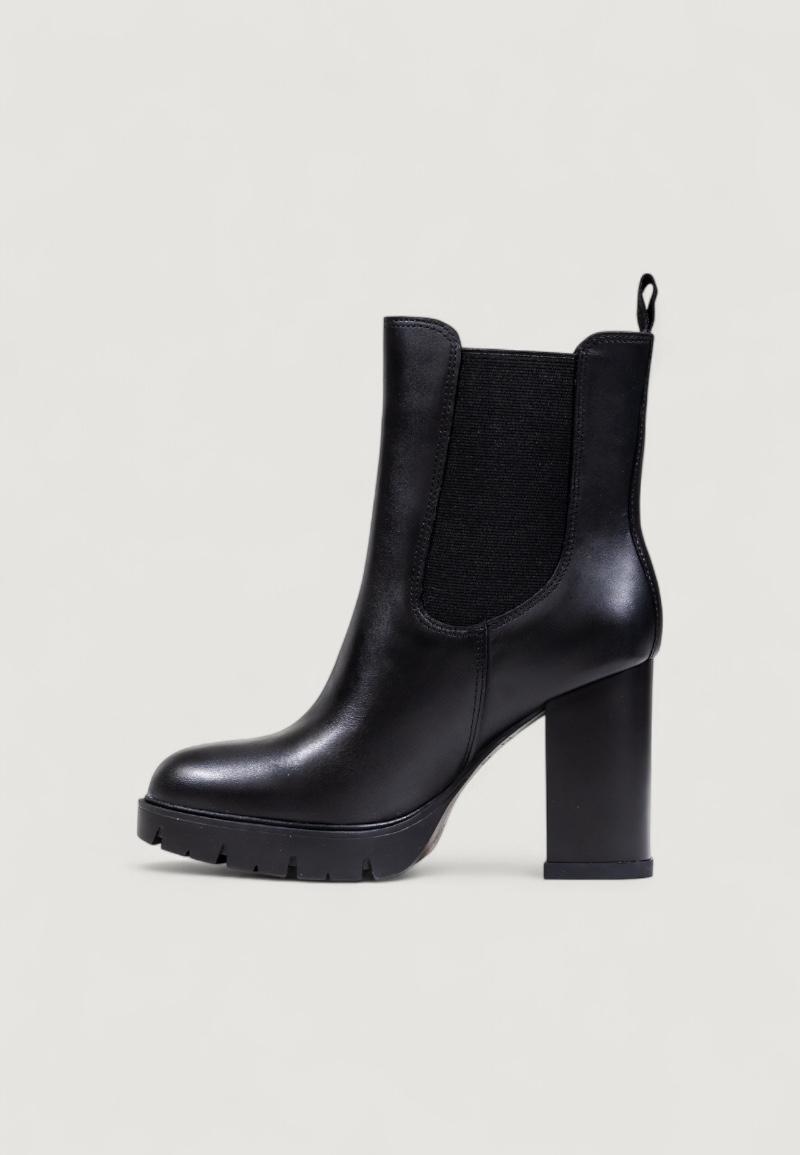 Stivali Tommy Hilfiger Jeans tjw leather heel - imballo originale danneggiato - prodotto integro Nero - Foto 3