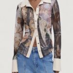 Camicia manica lunga Desigual ts_eyre Beige - Foto 1