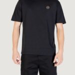 T-shirt Napapijri s-badge ss 1 Nero - Foto 1