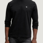 T-shirt manica lunga Calvin Klein Jeans Nero - Foto 1