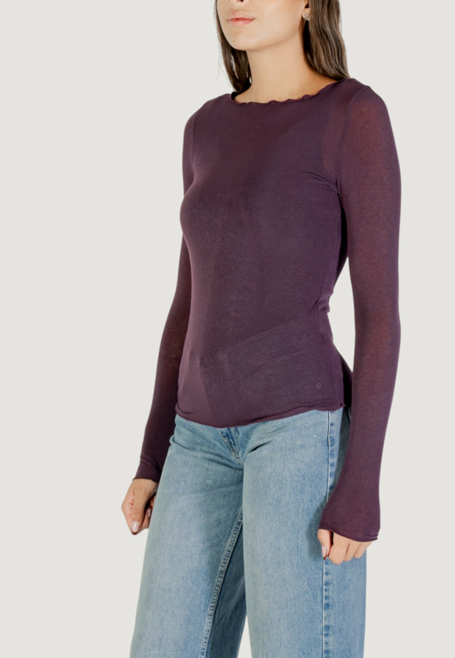 T-shirt manica lunga Choral Vinaccia - Foto 4