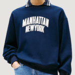 T-shirt manica lunga Tommy Hilfiger Jeans tjc rlx pique interl Blue scuro - Foto 1