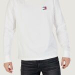 T-shirt manica lunga Tommy Hilfiger Jeans tjm reg pop col nw c Panna - Foto 1