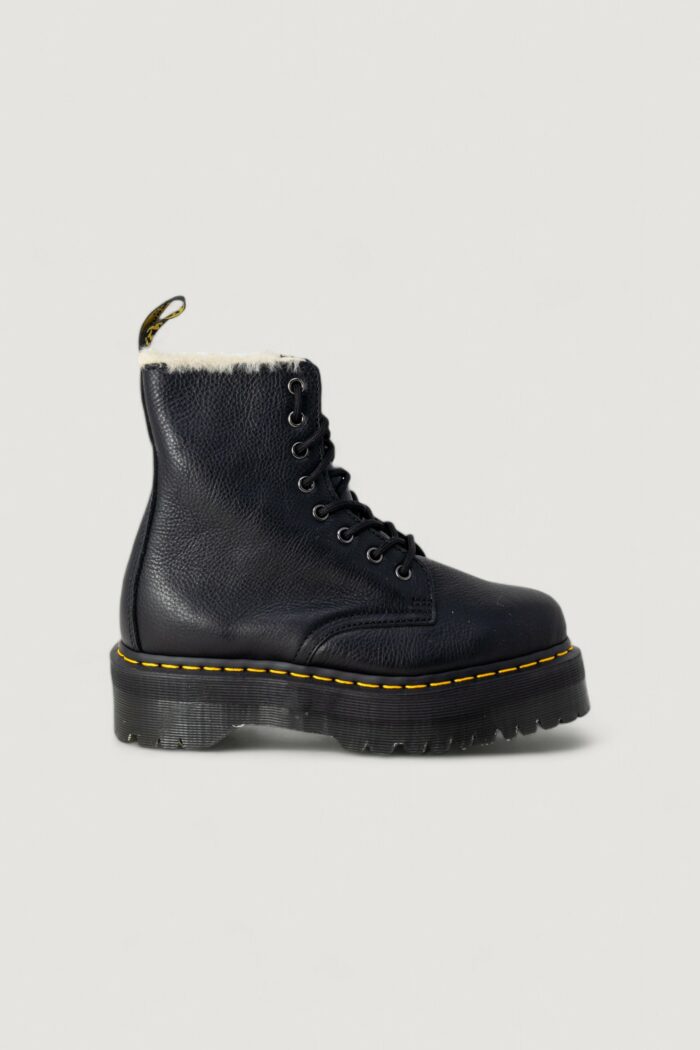 Anfibi Dr. Martens jadon fl black pisa – imballo originale danneggiato – prodotto integro Nero