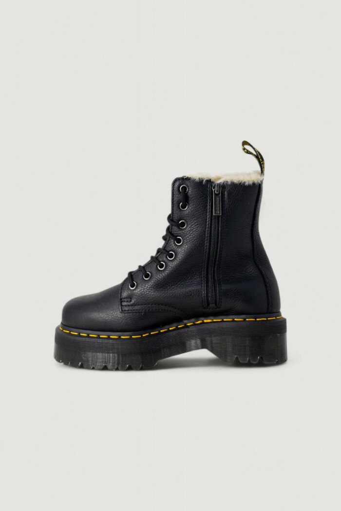 Anfibi Dr. Martens jadon fl black pisa – imballo originale danneggiato – prodotto integro Nero