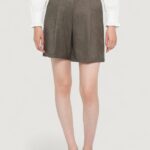 Bermuda Jacqueline de Yong jdyhayes hw shorts tlr Marrone - Foto 1