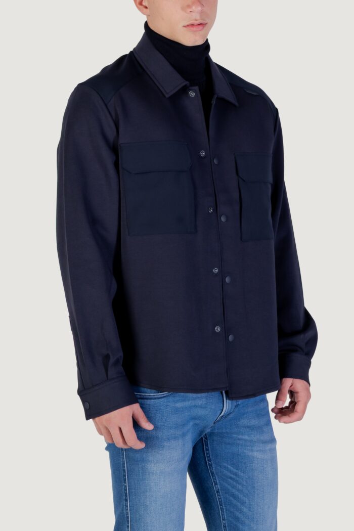 Camicia manica lunga Antony Morato regular fit Blu marine