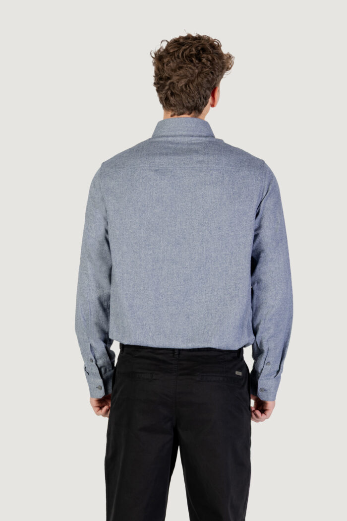 Camicia manica lunga Armani Exchange Blu