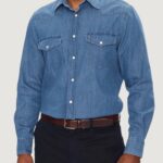 Camicia manica lunga Tommy Hilfiger lightweight denim we Blue Denim Chiaro - Foto 1