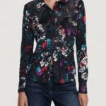 Camicia manica lunga Desigual ts_oporto Nero - Foto 1