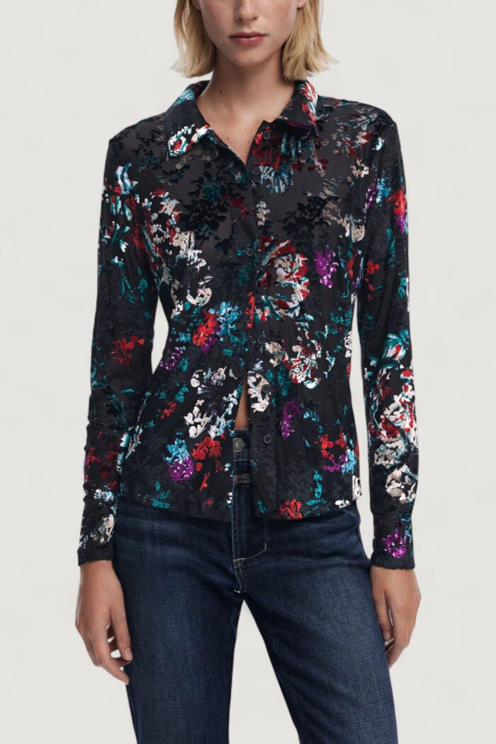 Camicia manica lunga Desigual ts_oporto Nero