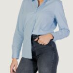 Camicia manica lunga Jacqueline de Yong jdymio l/s wvn noos Blu Chiaro - Foto 1