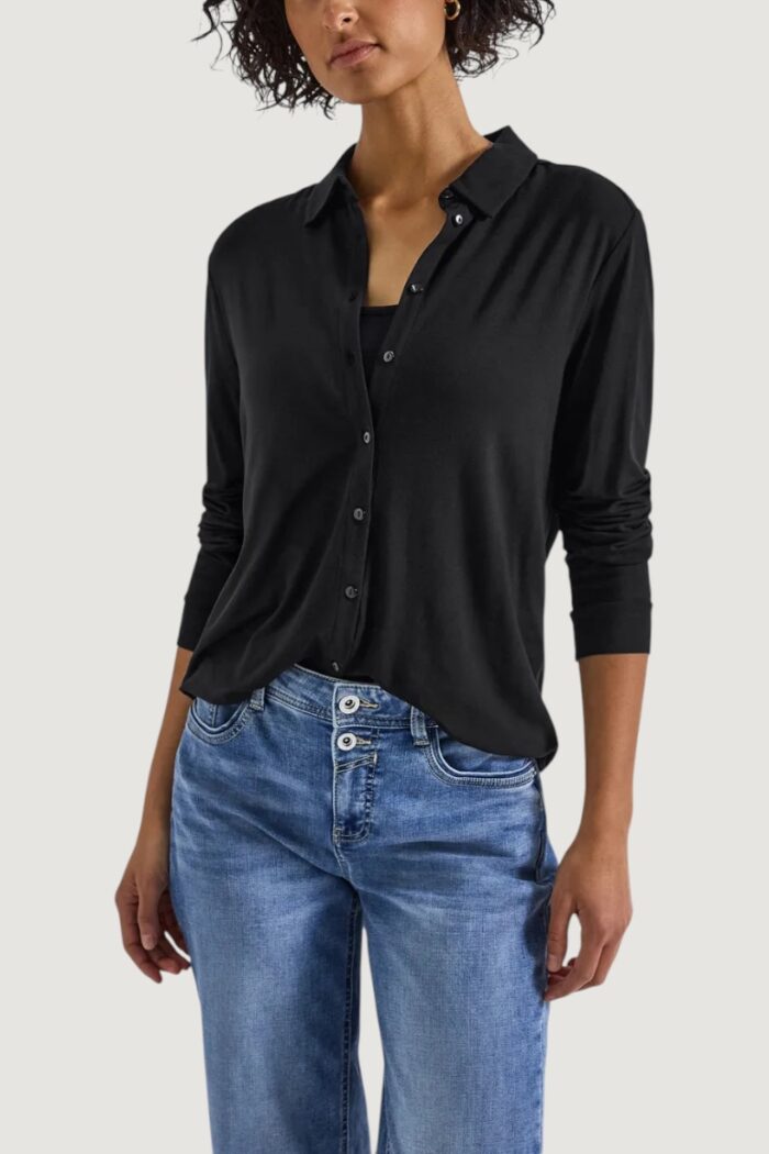 Camicia manica lunga Street One  Nero