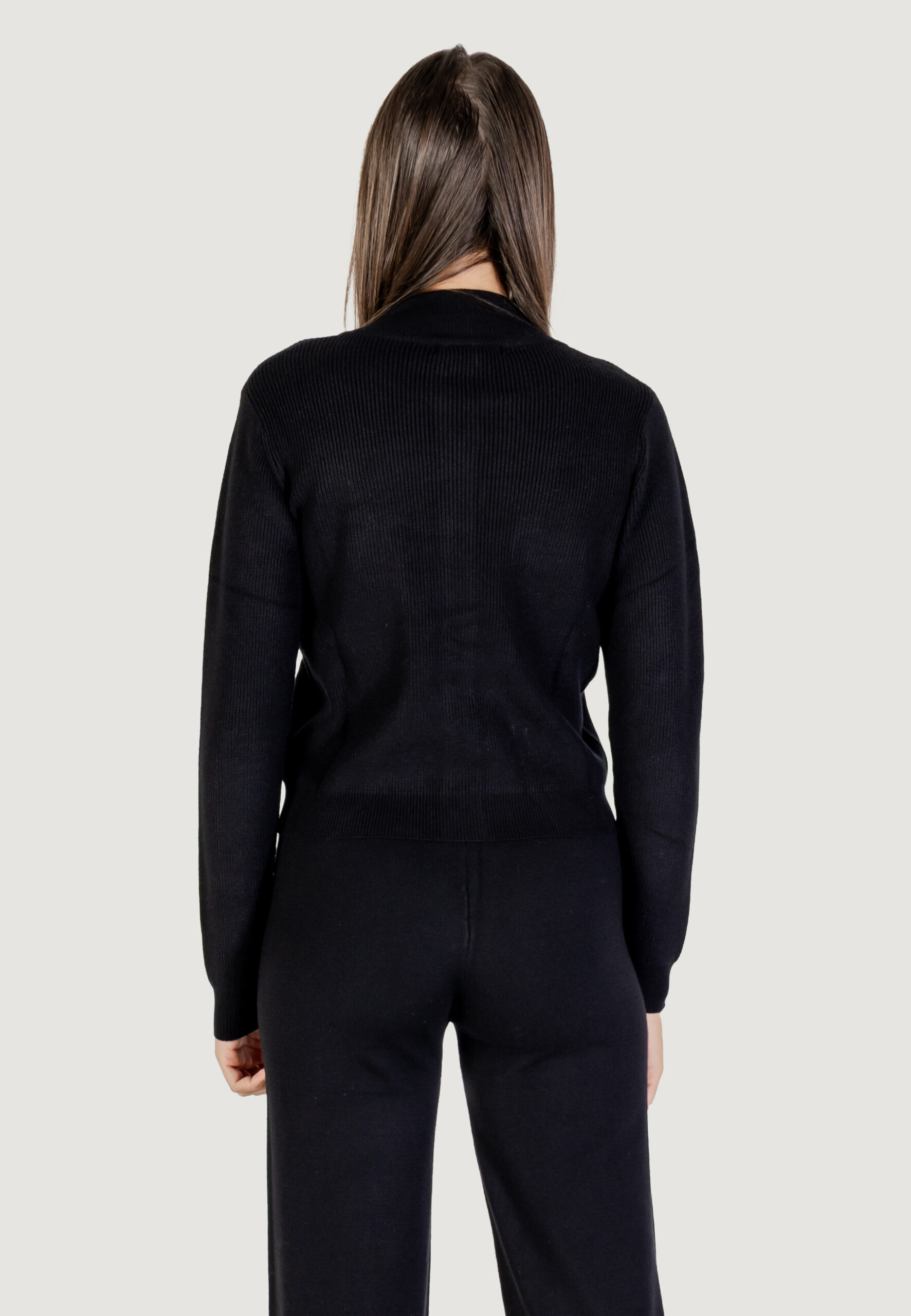 Cardigan Choral Nero - Foto 2