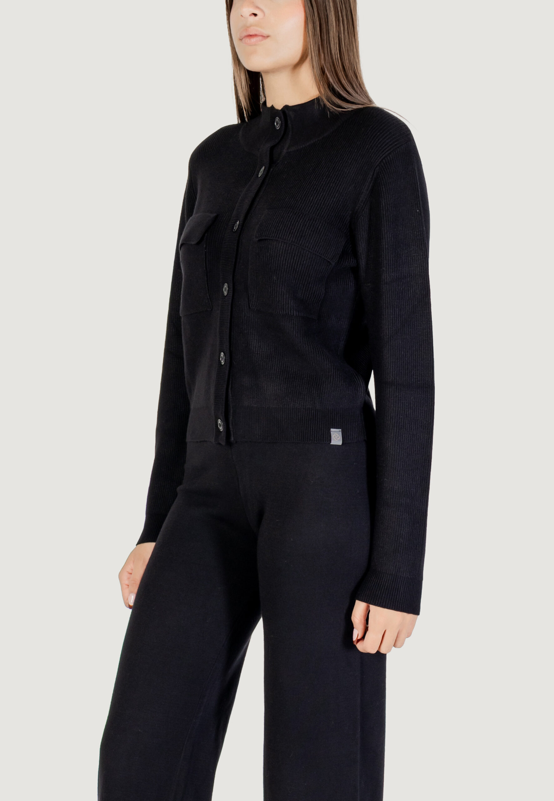 Cardigan Choral Nero - Foto 4