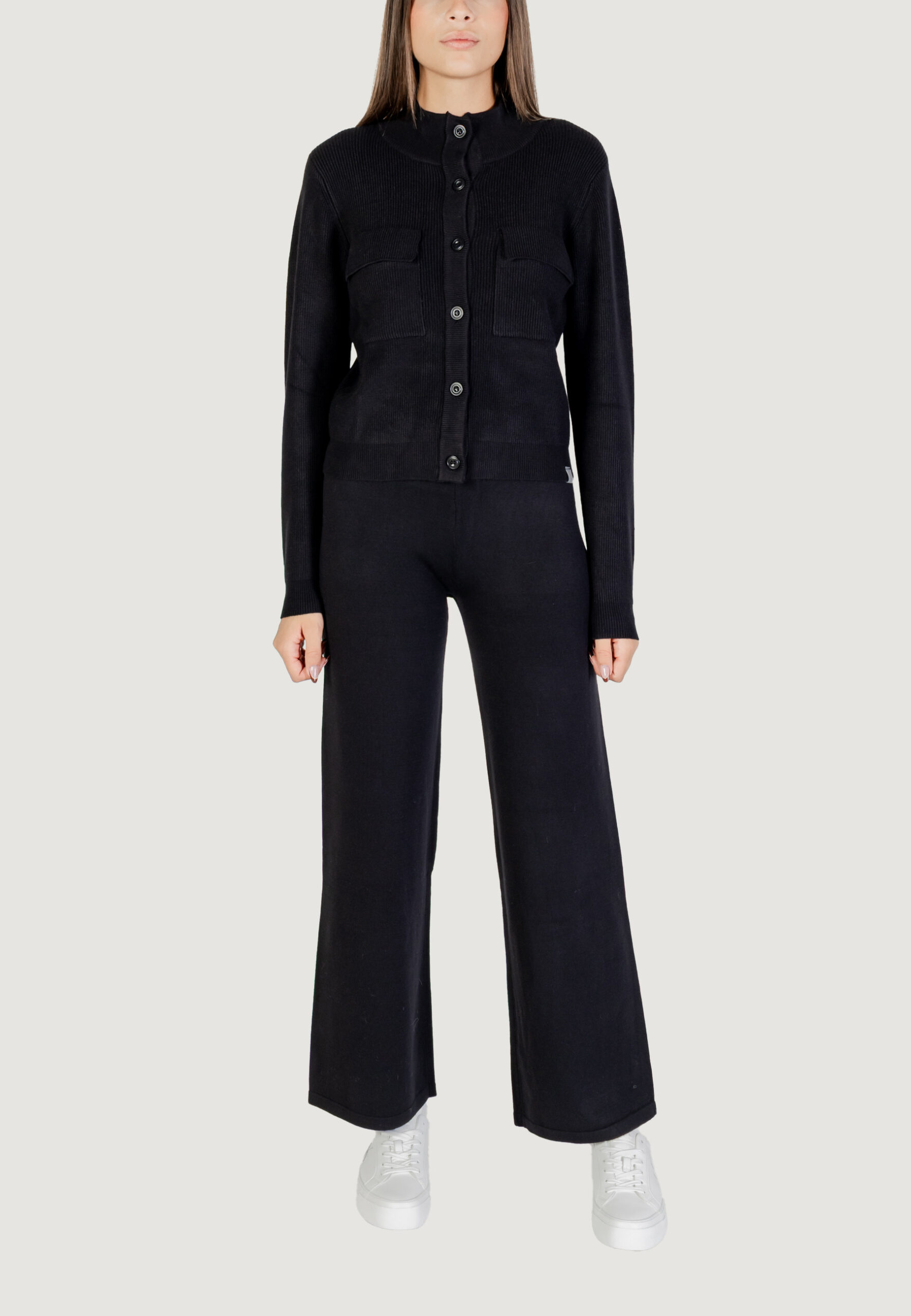 Cardigan Choral Nero - Foto 5